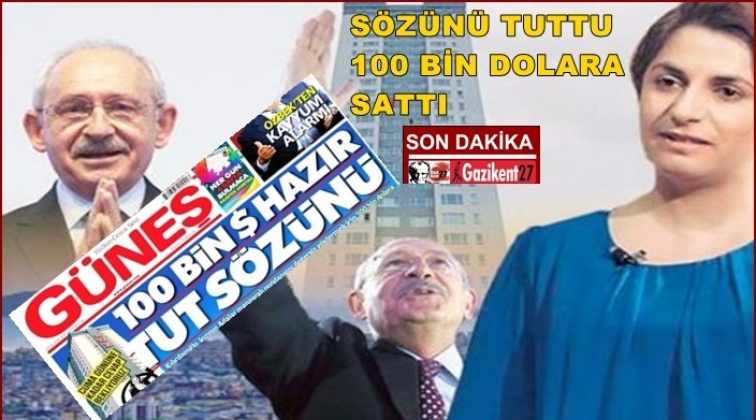 Kılıçdaroğlu'nun kızı sözünü tuttu, o evi sattı!