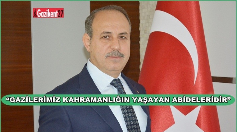 Kılı&ccedil;'tan Gaziler G&uuml;n&uuml; mesajı