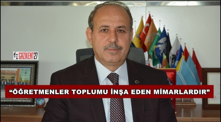 Kılı&ccedil;'tan, &Ouml;ğretmenler G&uuml;n&uuml; mesajı