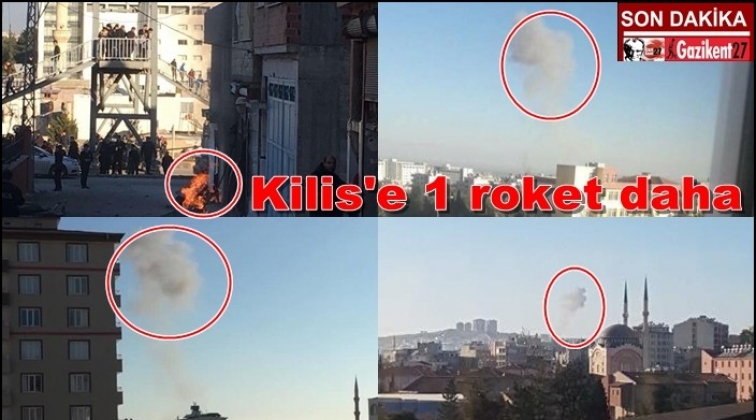 Kilis'e 1 roket daha atıldı
