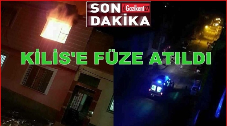 Kilis'e gece yarısı 3 füze atıldı