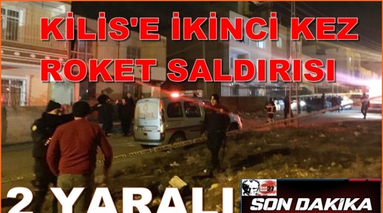 Kilis'e ikinci roketli saldırı: 2 yaralı