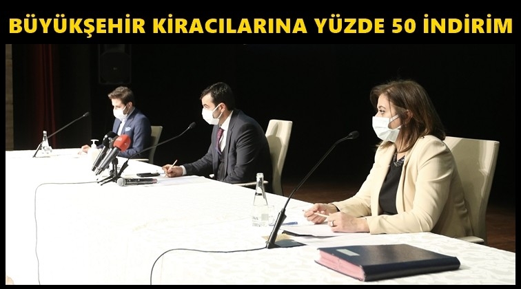 Kiracılara y&uuml;zde 50 indirim m&uuml;jdesi...