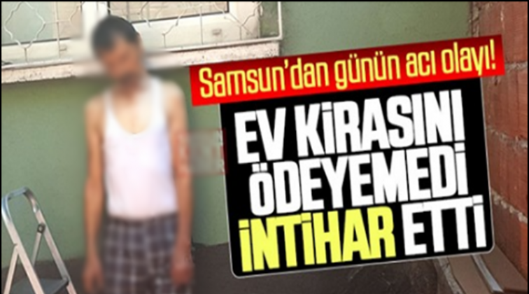 Kirasını &ouml;deyemedi evin bah&ccedil;esine kendini astı!