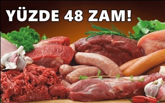 Kırmızı ete y&uuml;zde 48 zam!