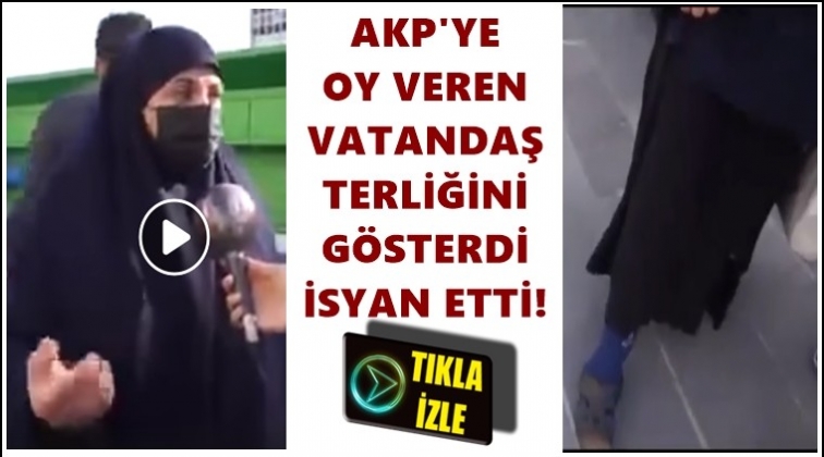 'Kış g&uuml;n&uuml; terlikle nasıl gezeceğiz...'