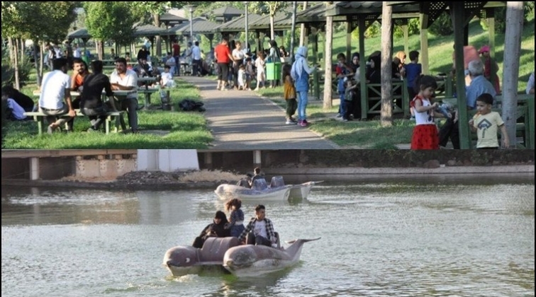 Kısıtlamasız ilk pazar g&uuml;n&uuml; piknik alanları doldu...