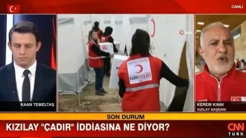 Kızılay Başkanı &ccedil;adır skandalı canlı yayında b&ouml;yle savundu