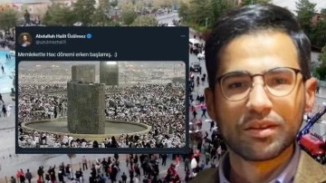 Kızılay y&ouml;neticisi saldırıyı 'şeytan taşlamaya' benzetti!