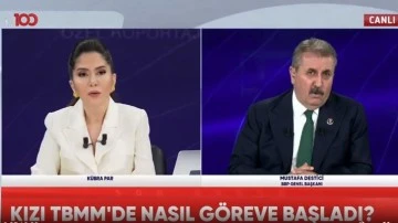 Kızıyla ilgili soru Mustafa Destici'yi kızdırdı!