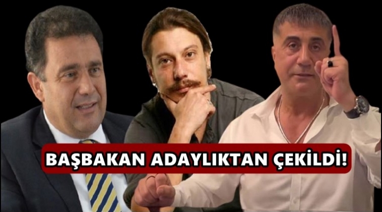 KKTC Başbakanı Ersan Saner'den adaylıktan &ccedil;ekildi!