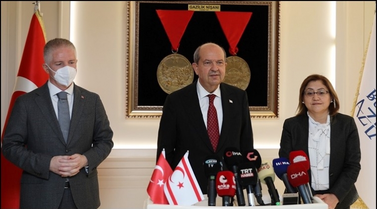 KKTC Cumhurbaşkanı Ersin Tatar Gaziantep'te...