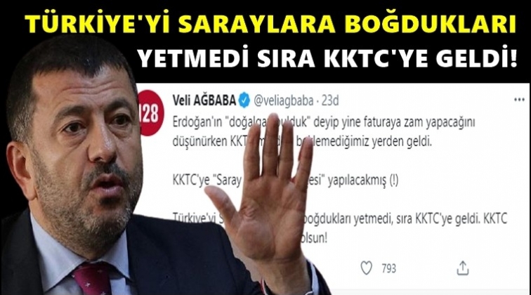 KKTC m&uuml;jdesine CHP'den ilk tepki Ağbaba'dan...