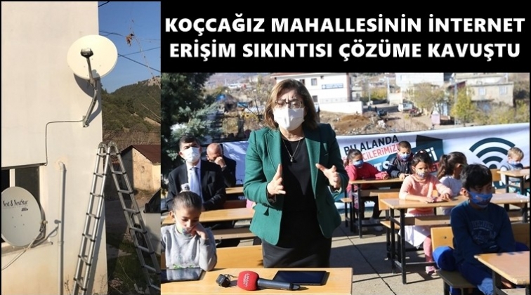 Ko&ccedil;cağız Mahallesi&rsquo;nin internet sorunu &ccedil;&ouml;z&uuml;ld&uuml;