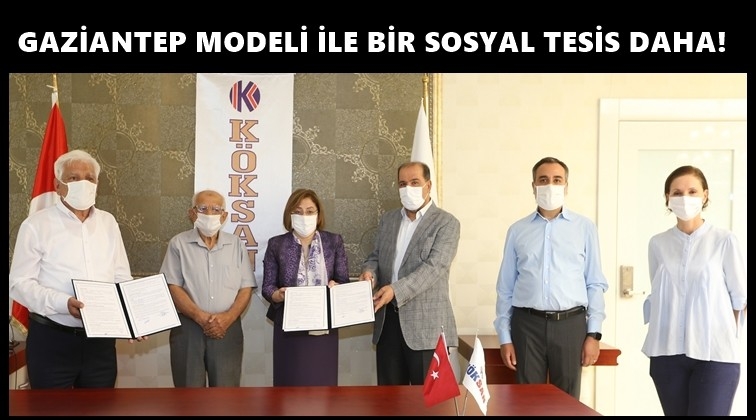 K&ouml;ksan'dan yeni sosyal tesis...