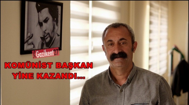 Kom&uuml;nist Başkan Ma&ccedil;oğlu yeniden se&ccedil;ildi