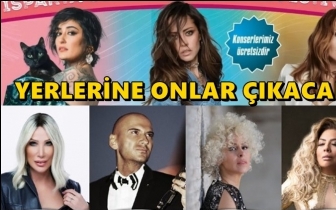 Konsere &ccedil;ıkacak isimler belli oldu!