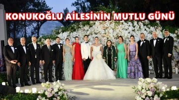Konukoğlu ailesinin mutlu g&uuml;n&uuml;...