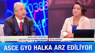 Konukoğlu, ASCE GYO’nun halka arz sürecini paylaştı