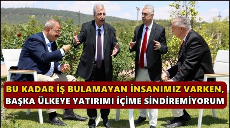 Konukoğlu: Biz yurt dışında yatırım yapmayı hi&ccedil; d&uuml;ş&uuml;nmedik