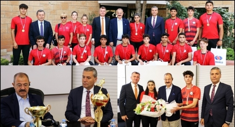 Konukoğlu Spor Lisesi'nden tarihi başarı