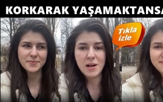 Korkarak yaşamaktansa şereflice ölmek...