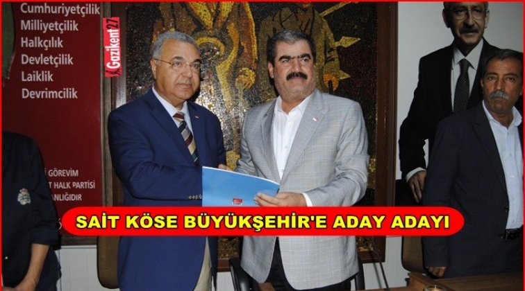 K&ouml;se, B&uuml;y&uuml;kşehir'e aday adaylığı başvurusu yaptı