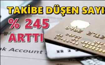 Kredi borcundan takibe d&uuml;şen sayısı &uuml;&ccedil;e katladı!