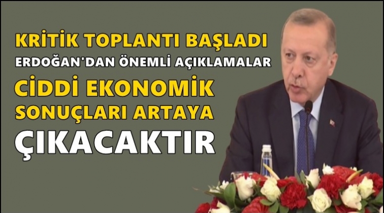 Kritik corona vir&uuml;s&uuml; toplantısı başladı