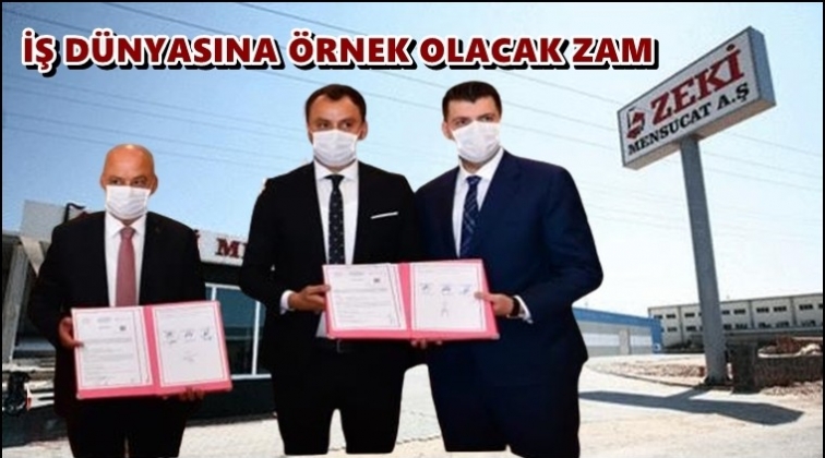 Krize inat iş&ccedil;ilere ara zam yaptı!