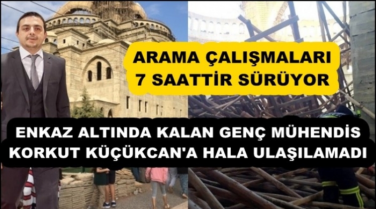 K&uuml;&ccedil;&uuml;kcan'ı arama &ccedil;alışmaları 7 saattir s&uuml;r&uuml;yor