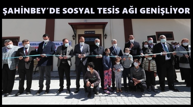 K&uuml;&ccedil;&uuml;kkızılhisar sosyal tesisi a&ccedil;ıldı...