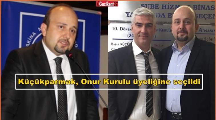 K&uuml;&ccedil;&uuml;kparmak, Onur Kurulu &uuml;yeliğine se&ccedil;ildi