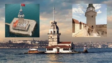 K&uuml;lt&uuml;r Bakanlığı Kız Kulesi&rsquo;nin fotoğraflarını paylaştı