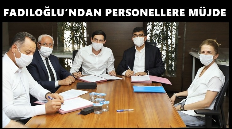 Kurban Bayramı &ouml;ncesi s&ouml;zleşme hediyesi