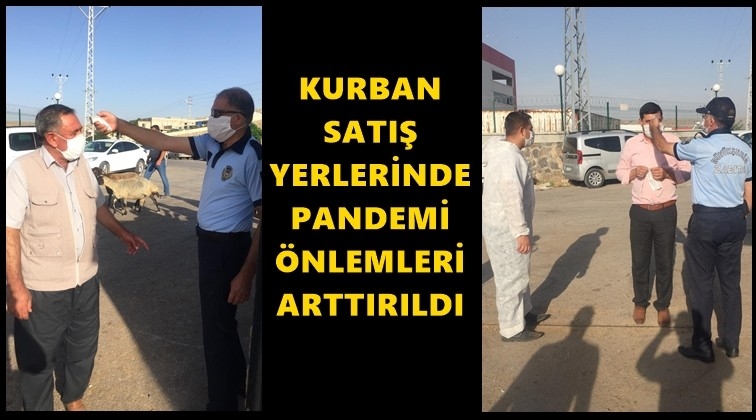 Kurban satış yerlerinde corona &ouml;nlemi