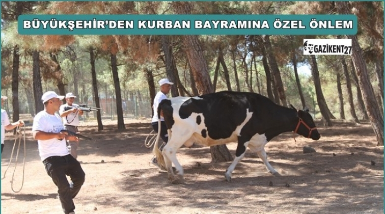 Kurban yakalama timi tatbikat yaptı