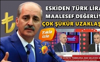 Kurtulmuş: Eskiden maalesef TL &ccedil;ok değerliydi!