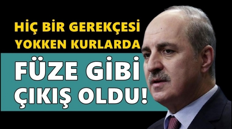 Kurtulmuş: Kurdaki y&uuml;kselişin hi&ccedil;bir gerek&ccedil;esi yok!