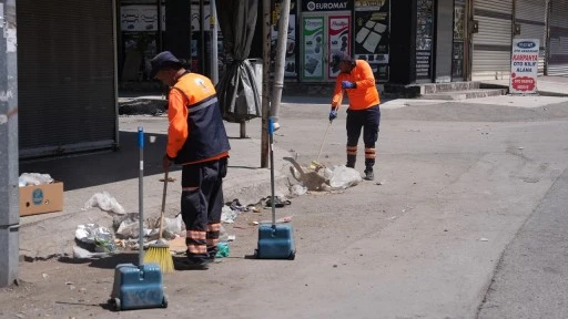 K&Uuml;SGET Sanayi B&ouml;lgesi'nde kapsamlı temizlik &ccedil;alışması