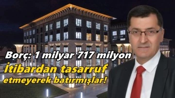 Kütahya Belediyesi'ni itibardan tasarruf etmeyerek batırmışlar!