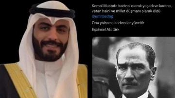 Kuveytli yazardan Atatürk ve Türklere ağır hakaret!