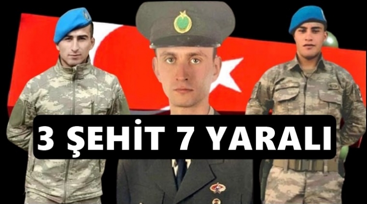 Kuzey Irak'ta 3 şehit oldu! 7 askerimiz yaralı...