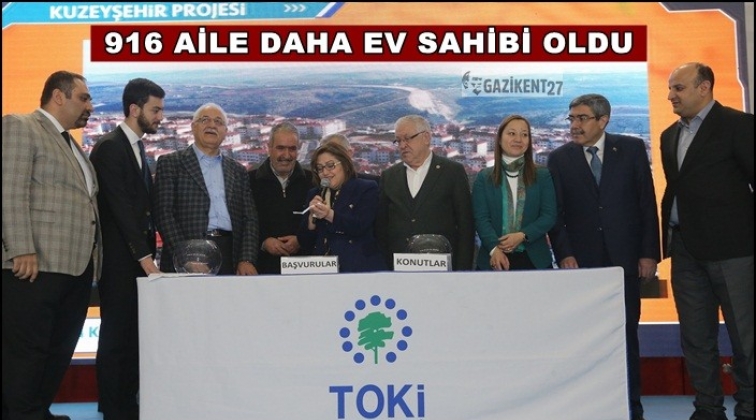 Kuzey Şehir'de 916 konut i&ccedil;in kura &ccedil;ekimi