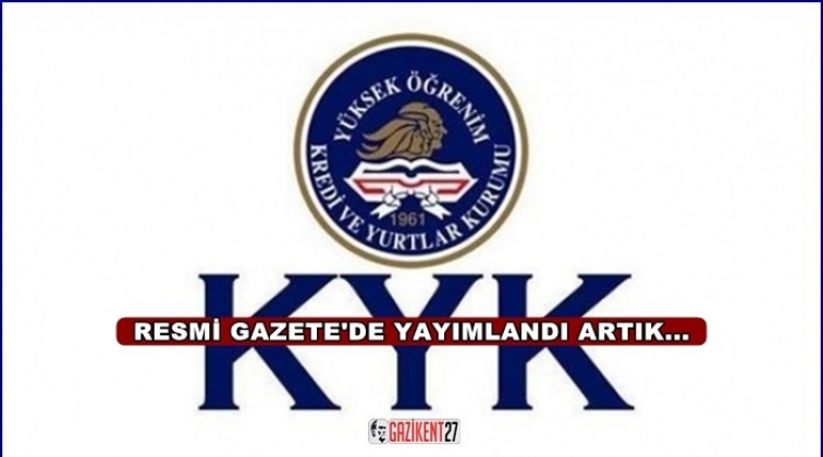 KYK yurtlarında artık...