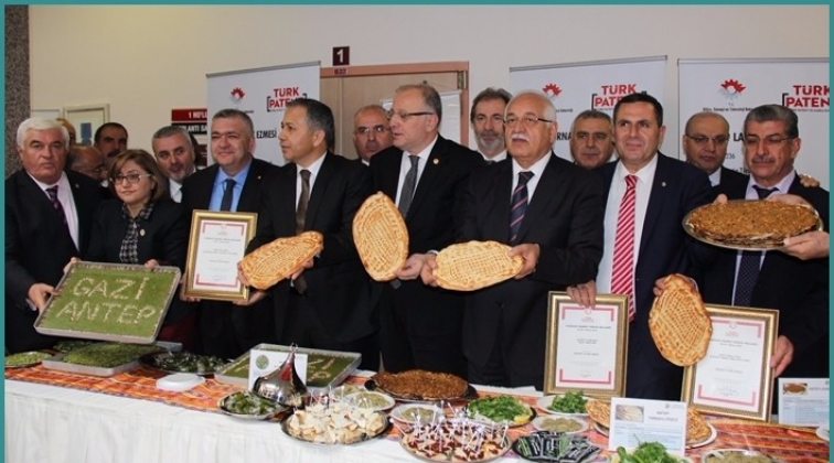 Lahmacun, pide, fıstık ezmesi de tescillendi...