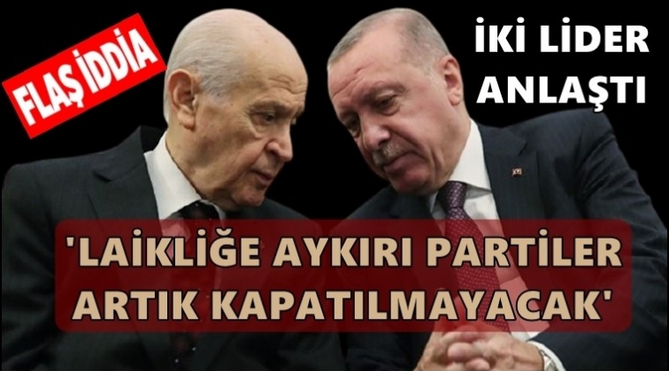 Laikliğe aykırı partiler artık kapatılmayacak!