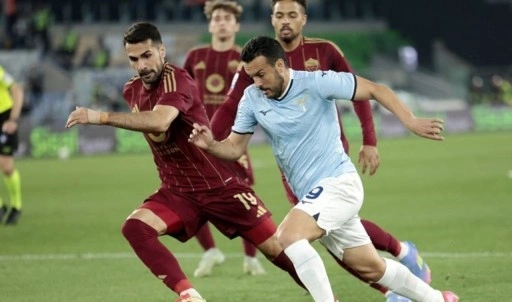 Lazio - Roma derbisinde kazanan yok!