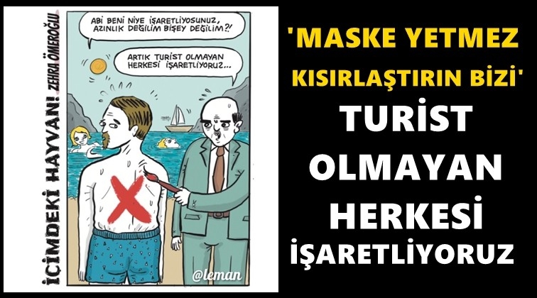 LeMan'ın 'Aşılandım' karikat&uuml;r&uuml; g&uuml;ndem oldu...