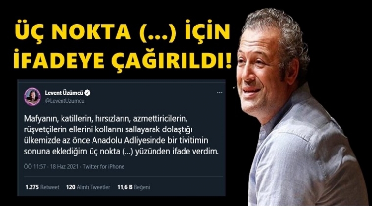 Levent &Uuml;z&uuml;mc&uuml; '&uuml;&ccedil; nokta' i&ccedil;in ifade verdi!..